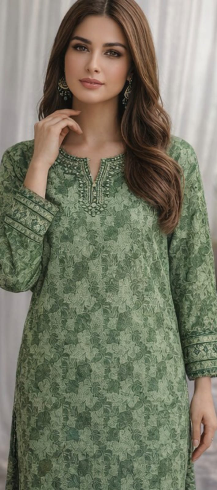 Jaquard 3pc unstitched