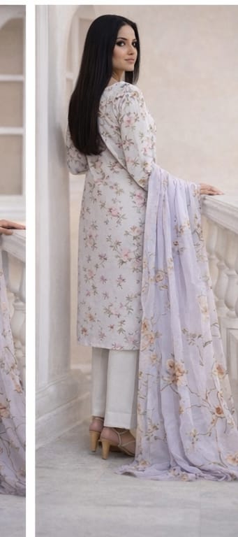 Bin-naeem 3pc unstitched
