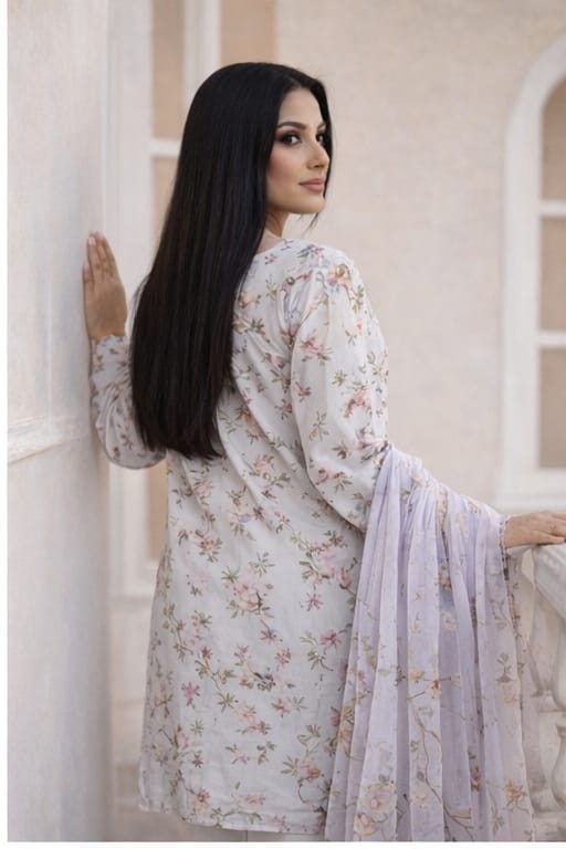 Bin-naeem 3pc unstitched