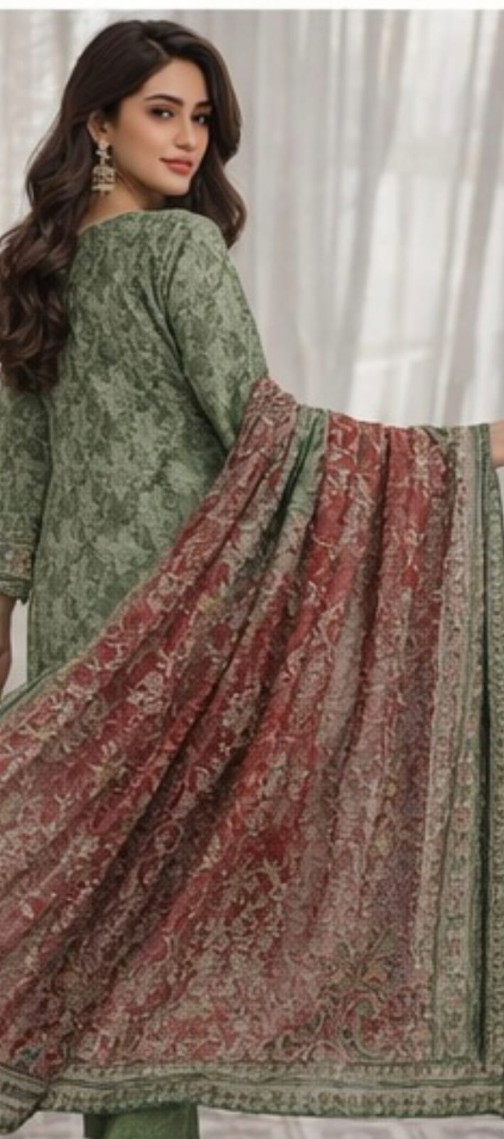 Jaquard 3pc unstitched
