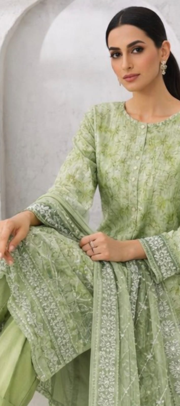 Minakari 3pc unstitched