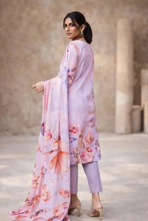 Floral 3pc unstitched
