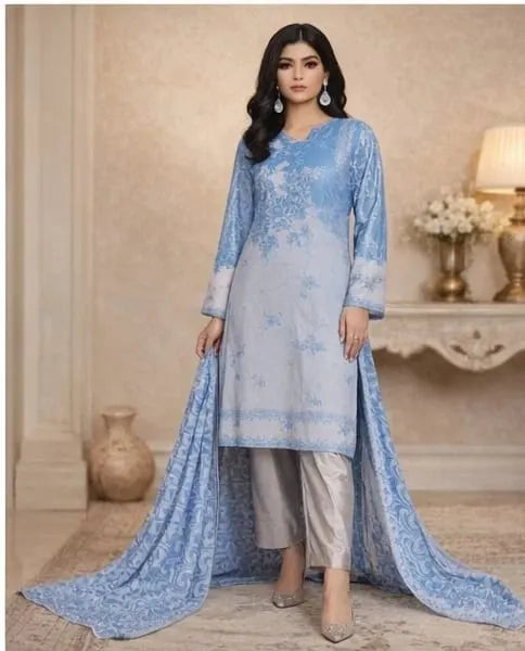 Floral 3pc unstitched
