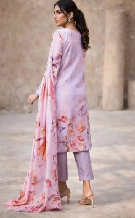Floral 3pc unstitched