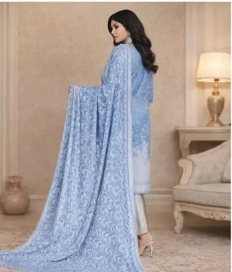 Floral 3pc unstitched