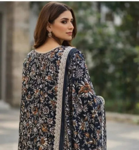 Floral 3pc Unstitched