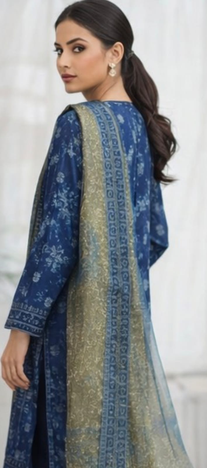 Jaquard 3pc unstitched