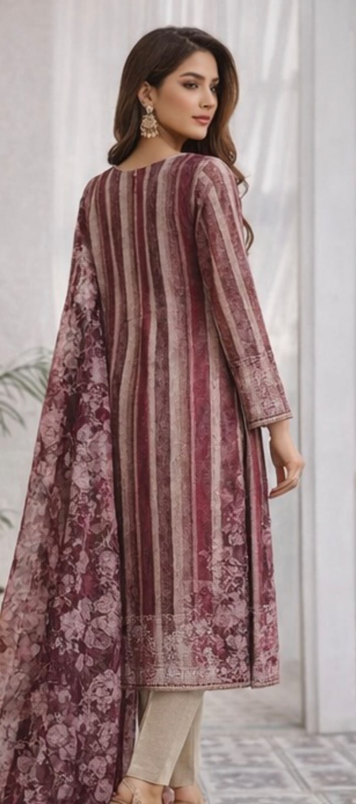 Jaquard 3pc unstitched